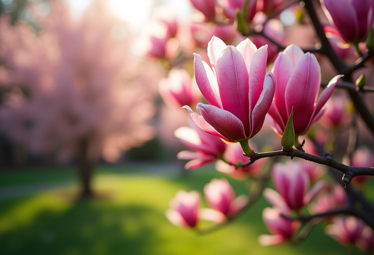 arbres en fleurs roses : quelles variétés subliment le printemps     pour trouver une image utile  vous pouvez renseigner les mots-clés  cherry blossom  sur les banques d images pixabay  unsplash ou pexels